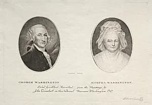 George and Martha Washington by Albert Rosenthal (American, 1863–1939)