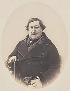 Gioachino Antonio Rossini by Nadar (French, 1820–1910)