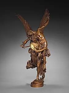 Gloria Victis by Antonin Mercié (French, 1845–1916)