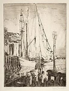 Gloucester by Elbridge Gerry Peirce (American, 1900–1969)