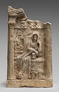 Grave Stele (Relief) by Unknown Artist