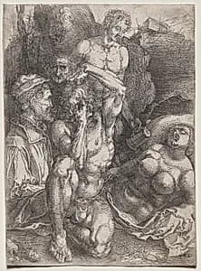 Group of Five Figures by Albrecht Dürer (German, 1471–1528)