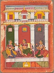 Gunakali Ragini by Unknown Artist