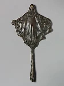 Hand Mirror by Villé Vallgren (Finnish, 1855–1940)