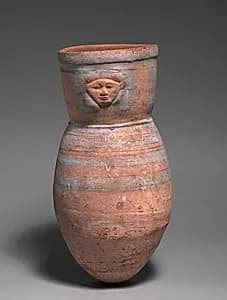 Hathor Jar by Unknown Artist