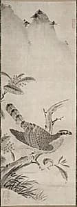 Hawk by Fujiwara Masayoshi (Japanese)