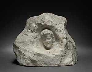 Head by Édouard Charles Marie Houssin (French, 1847–1919)