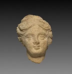 Head of a Girl by Unknown Artist