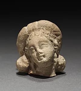 Head of a Goddess by Unknown Artist