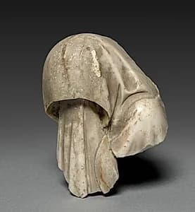 Head of a Mourner by Unknown Artist