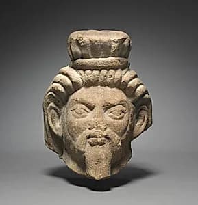 Head of a Rishi by Unknown Artist