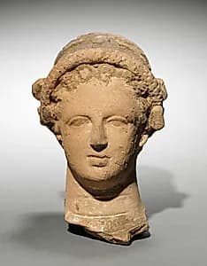 Head of a Woman by Unknown Artist