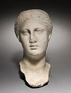 Head of a Woman by Unknown Artist