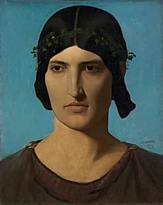 Head of an Italian Woman by Jean-Léon Gérôme (French, 1824–1904)