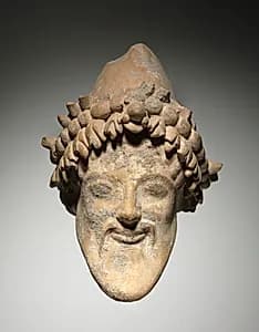 Head of Bearded Banqueter by Unknown Artist