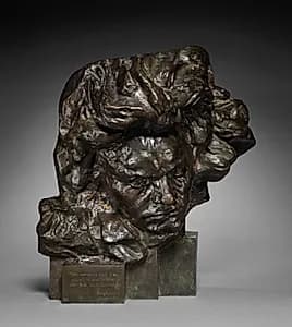Head of Beethoven by Emile Antoine Bourdelle (French, 1861–1929)