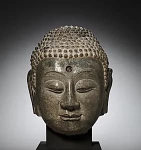 Head of Buddha by Unknown Artist