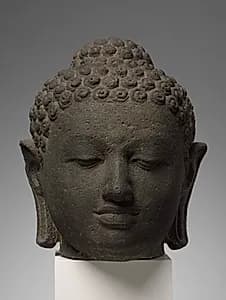 Head of Buddha by Unknown Artist