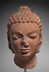 Head of Buddha by Unknown Artist