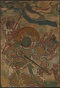Heavenly King Virudhaka by Unknown Artist
