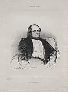 Henri (Bonaventure) Monnier by Paul Gavarni (French, 1804–1866)