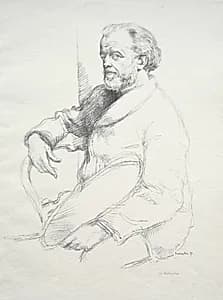 Henri Fantin-Latour by William Rothenstein (British, 1872–1945)