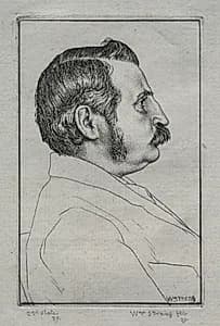 Henry Austin Dobson, No. 2 by William Strang (British, 1859–1921)