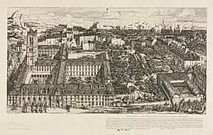Henry IV College by Charles Meryon (French, 1821–1868)