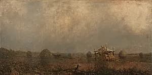 High Tide on the Marshes by Martin Johnson Heade (American, 1819–1904)