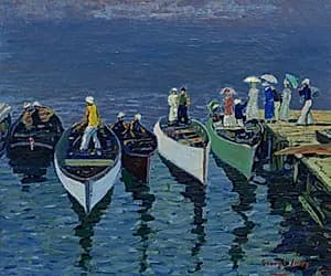 Holiday on the Hudson by George Luks (American, 1866–1933)