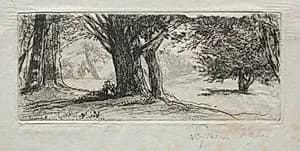 Holly Field by Francis Seymour Haden (British, 1818–1910)
