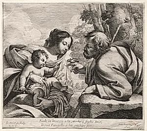 Holy Family by Simon Vouet (French, 1590–1649)