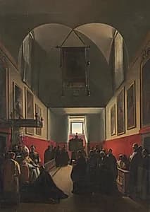 Homage to a Bishop by François Marius Granet (French, 1775–1849)