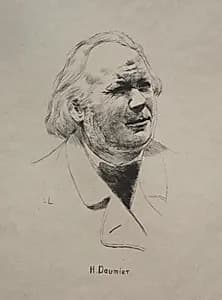 Honoré Daumier by Unknown Artist