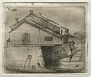 House Over Water by Otto H. Bacher (American, 1856–1909)