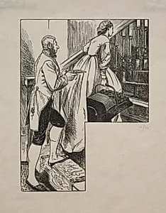 Housekeeping in Belgravia by George Louis Palmella Busson Du Maurier (British, 1834–1896)