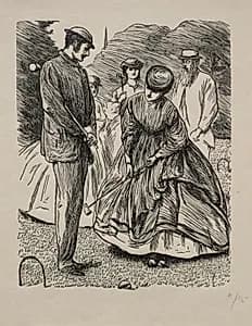 How Not to Play the Game by George Louis Palmella Busson Du Maurier (British, 1834–1896)