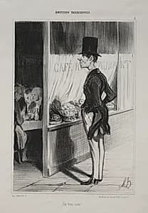 I Have Three Sous! by Honoré Daumier (French, 1808–1879)