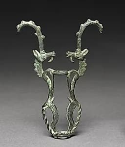 Ibex Standard Finial by Unknown Artist