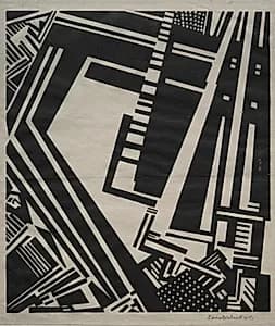 Illustration (Typhoon) by Edward Alexander Wadsworth (British, 1889–1949)