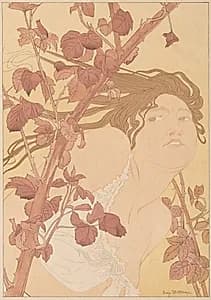 In the Brambles  by Henri Detouche (French, 1854–1913)