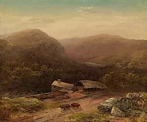 In the Housatonic Valley by Homer Dodge Martin (American, 1836–1897)