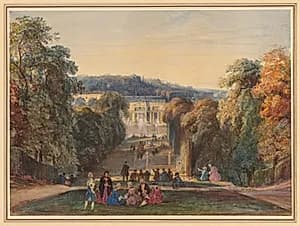 In the Park of Saint Cloud by Constant Troyon (French, 1810–1865)