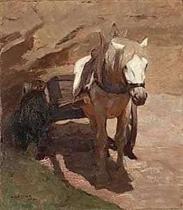 In the Sand-pit by Henry Keller (American, 1869–1949)