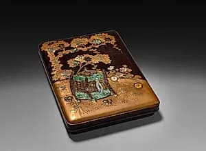 Inkstone Case and Lid by Unknown Artist