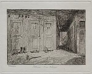 Interior of an Inn by Charles François Daubigny (French, 1817–1878)