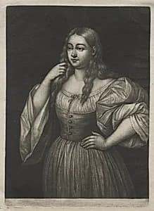 Italian Girl by Wallerant Vaillant (Dutch, 1623–1677)