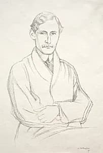 J. E. Spingarn by William Rothenstein (British, 1872–1945)
