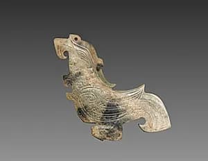 Jade Bird Pendant by Unknown Artist