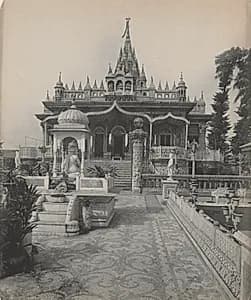 Jain Temple, Calcutta by A. W. A. Plâté Studio (Ceylonese)